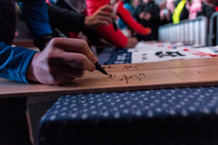 Ceremonia wręczenia numerów startowych